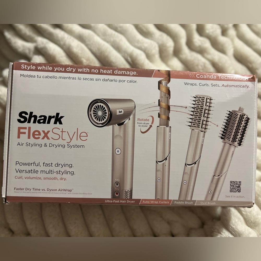 Shark FlexStyle Hair Styler - Gold BRAND NEW NEVER USED